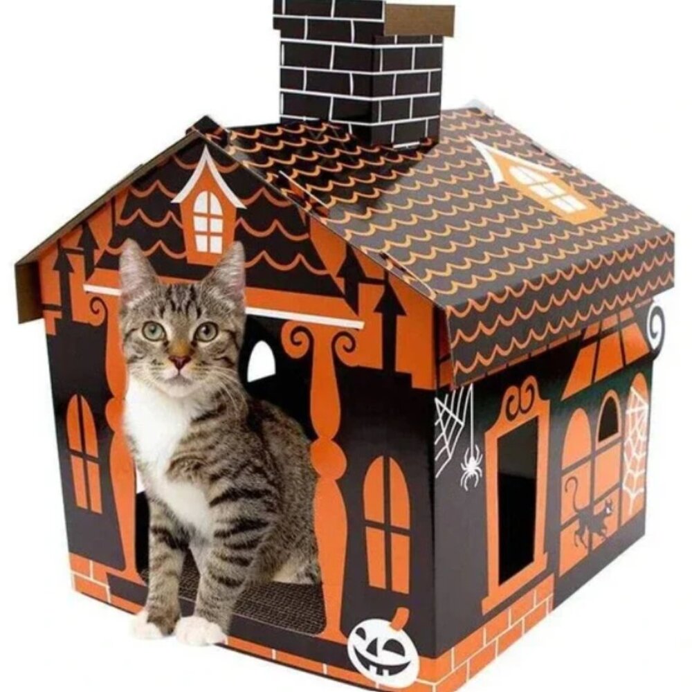 vintage Hyde & EEK! Boutique Halloween Cat House
